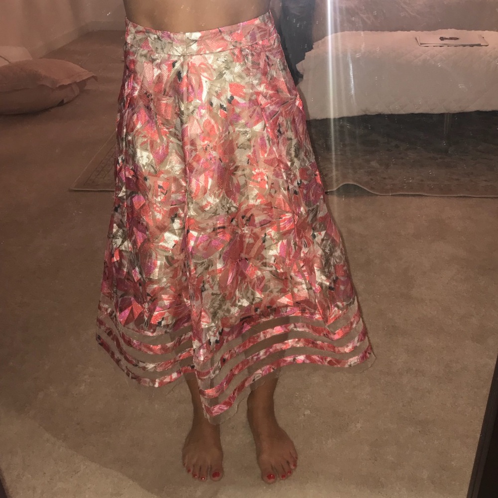 Anthropologie midi skirt 0P